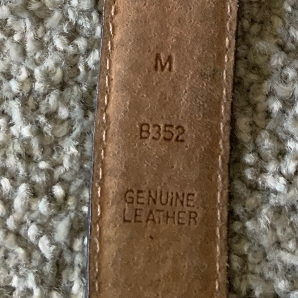 Etienne Aigner - Vintage Black Leather Snakeskin Design Belt - Picture 4 of 7